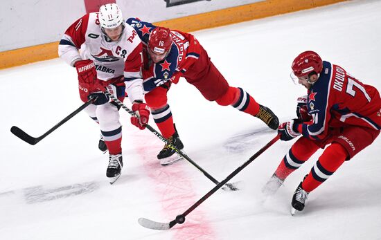 Russia Ice Hockey Kontinental League CSKA - Lokomotiv