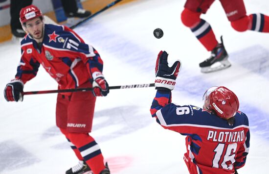 Russia Ice Hockey Kontinental League CSKA - Lokomotiv