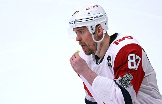 Russia Ice Hockey Kontinental League CSKA - Lokomotiv
