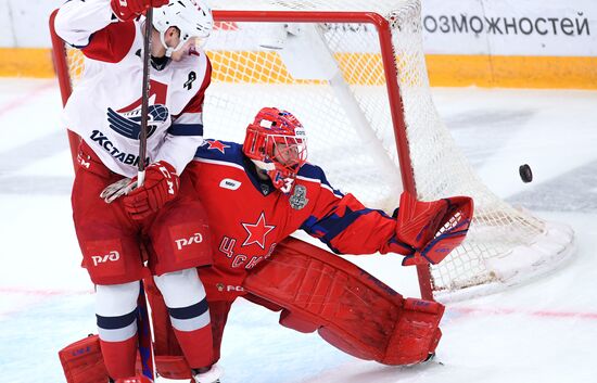 Russia Ice Hockey Kontinental League CSKA - Lokomotiv