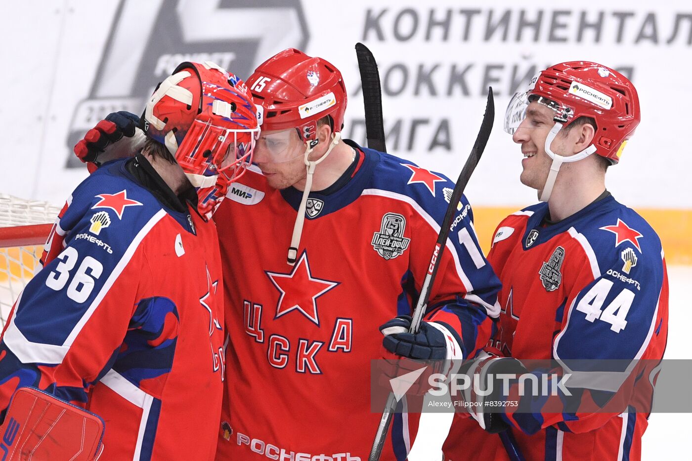 Russia Ice Hockey Kontinental League CSKA - Lokomotiv
