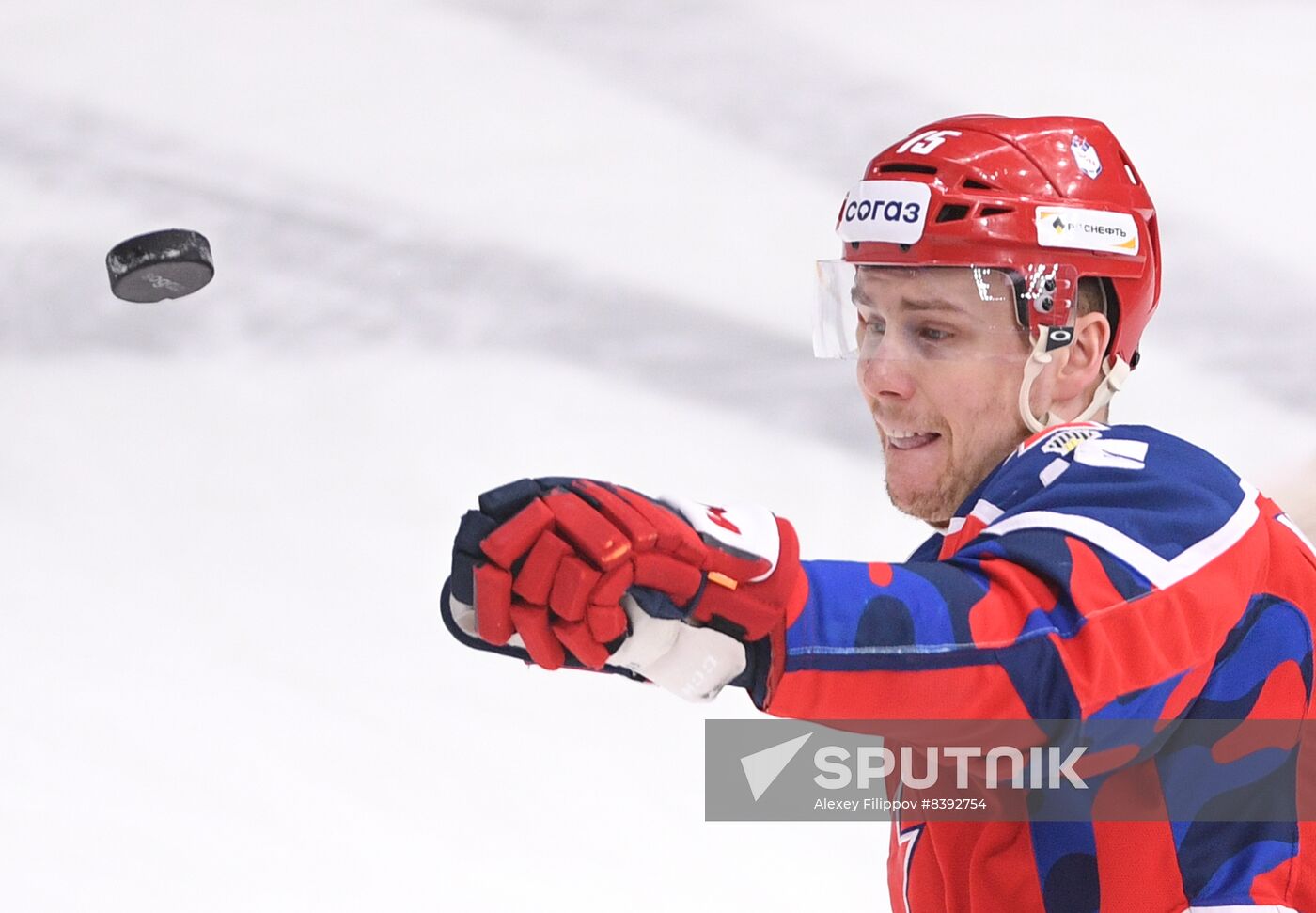 Russia Ice Hockey Kontinental League CSKA - Lokomotiv