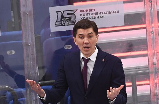 Russia Ice Hockey Kontinental League CSKA - Lokomotiv