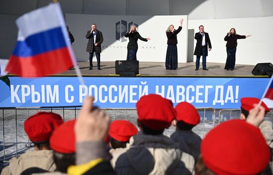 Russia Crimea Reunification Anniversary