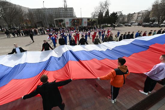 Russia Crimea Reunification Anniversary
