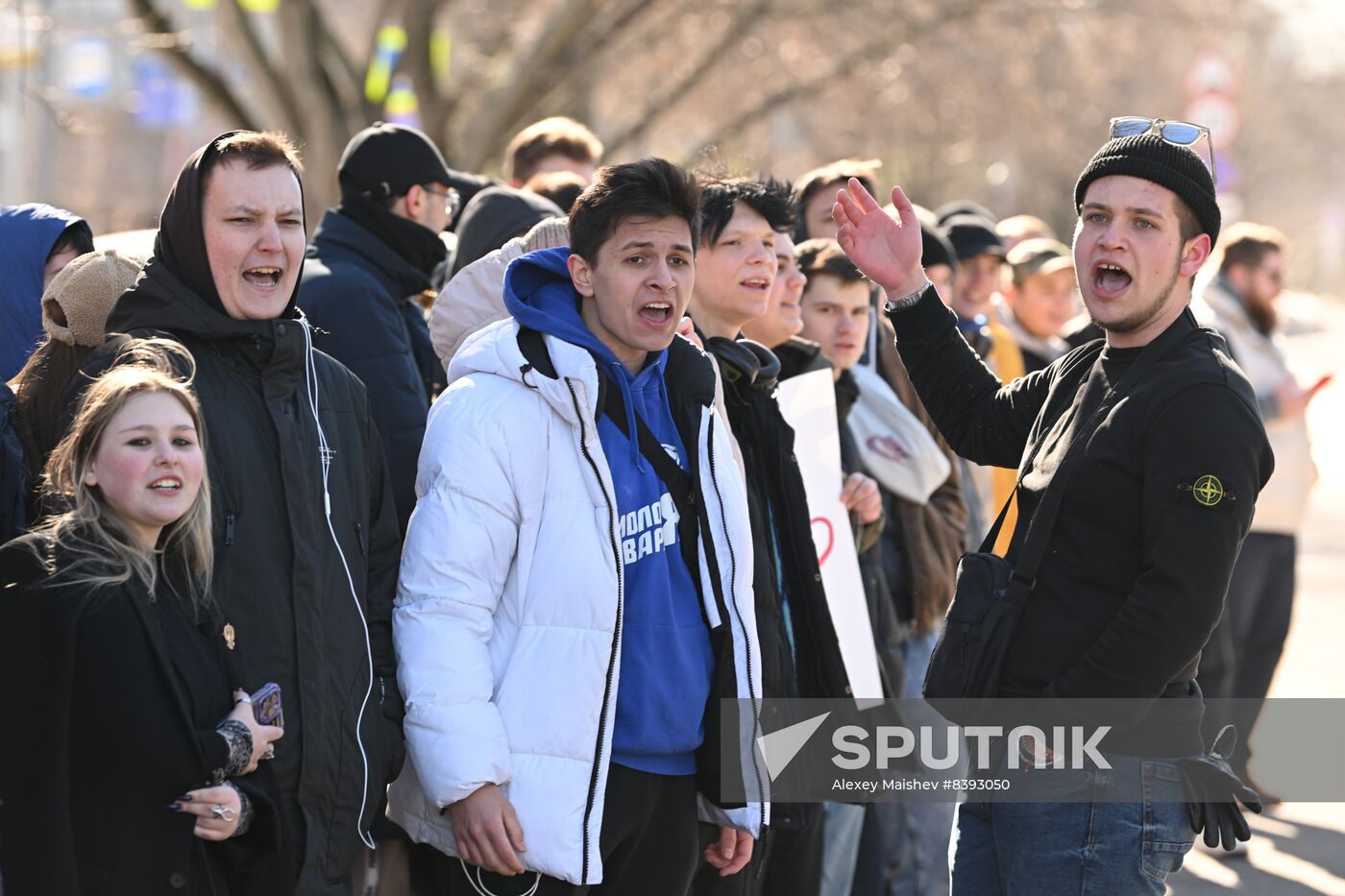 Russia Crimea Reunification Anniversary Rally