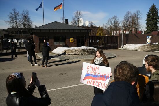 Russia Crimea Reunification Anniversary Rally