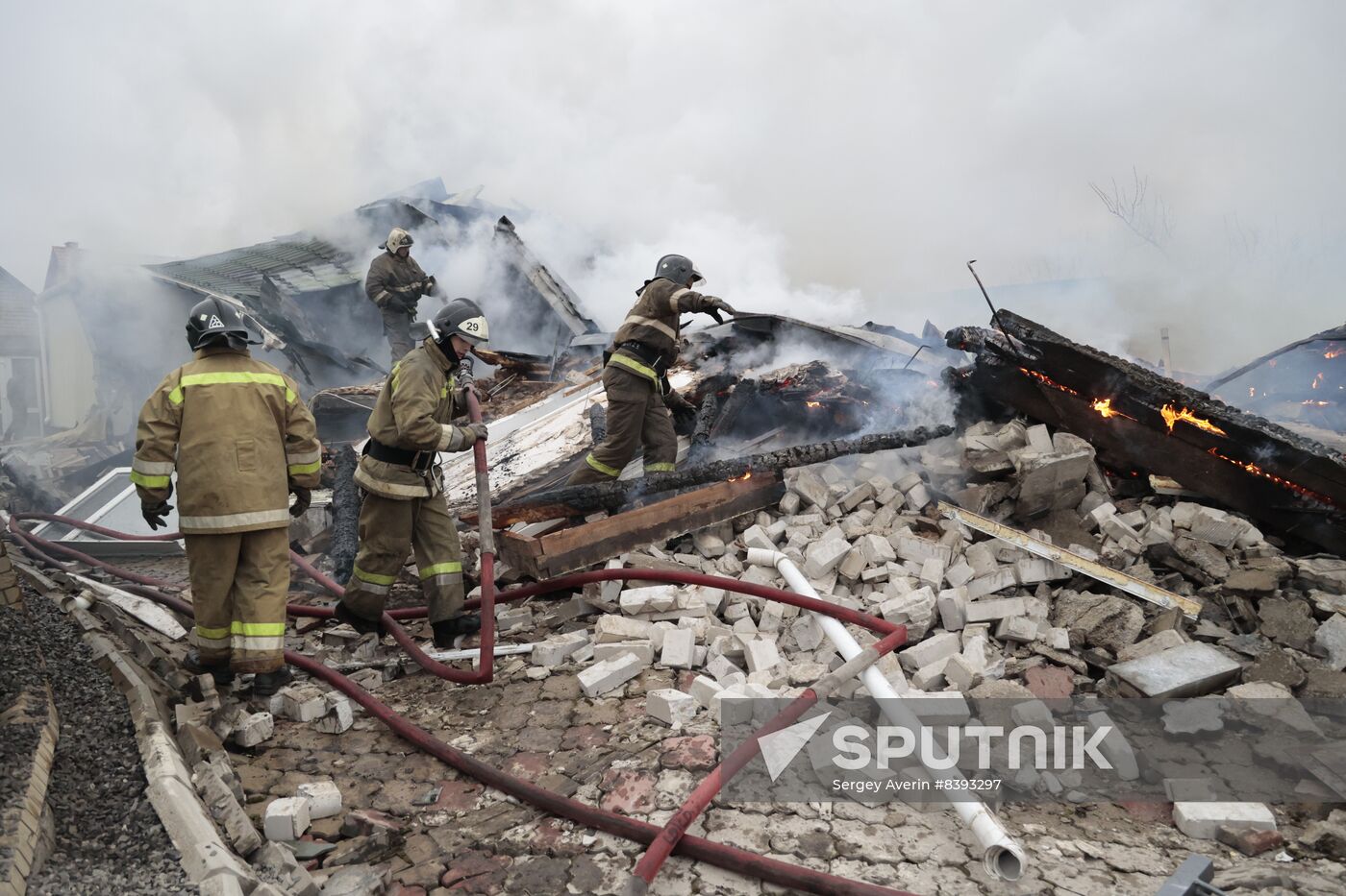 Russia Ukraine Military Operation Shelling