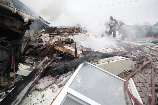 Russia Ukraine Military Operation Shelling