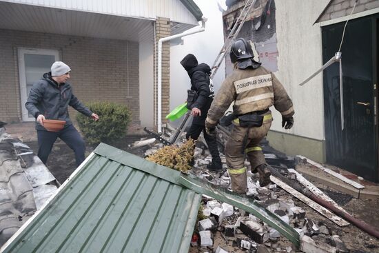 Russia Ukraine Military Operation Shelling