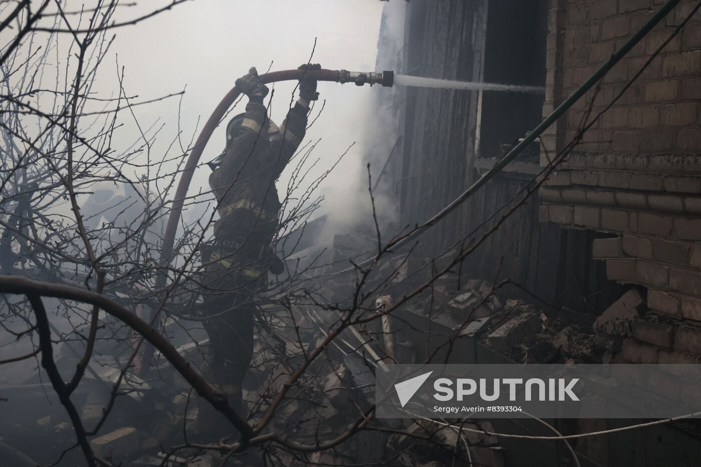Russia Ukraine Military Operation Shelling