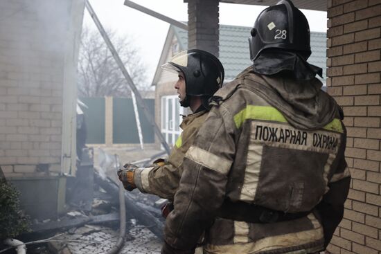 Russia Ukraine Military Operation Shelling