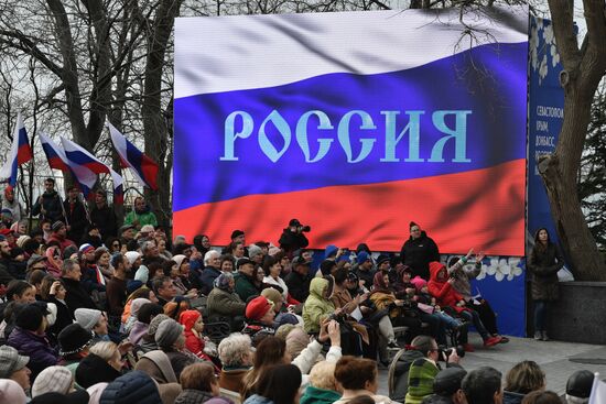 Russia Crimea Reunification Anniversary