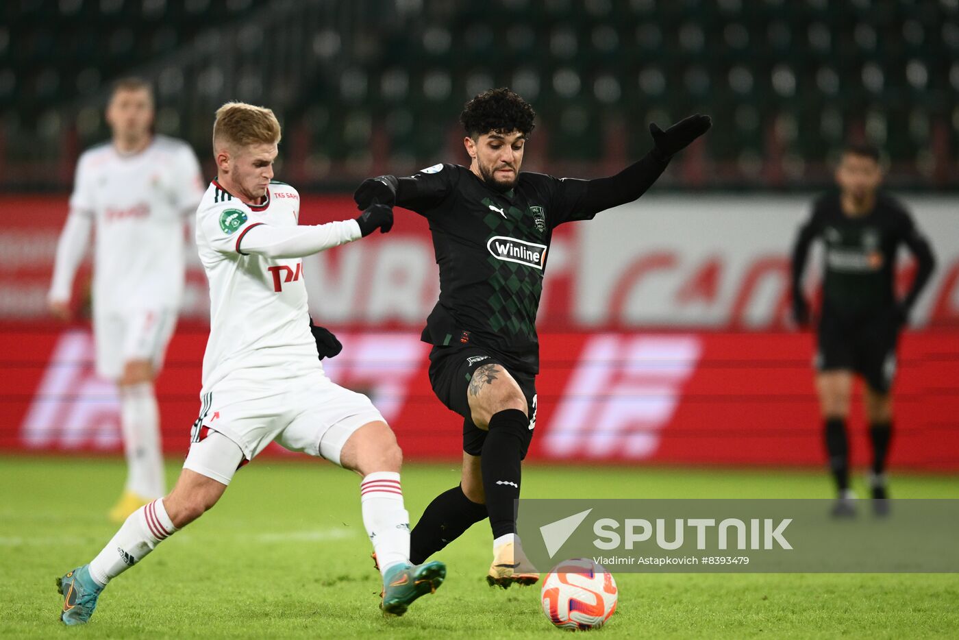 Russia Soccer Premier-League Lokomotiv - Krasnodar