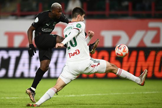 Russia Soccer Premier-League Lokomotiv - Krasnodar