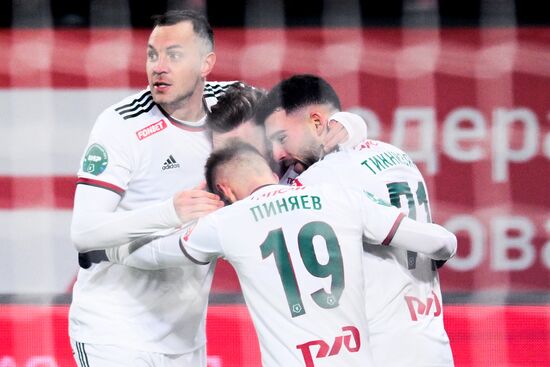 Russia Soccer Premier-League Lokomotiv - Krasnodar