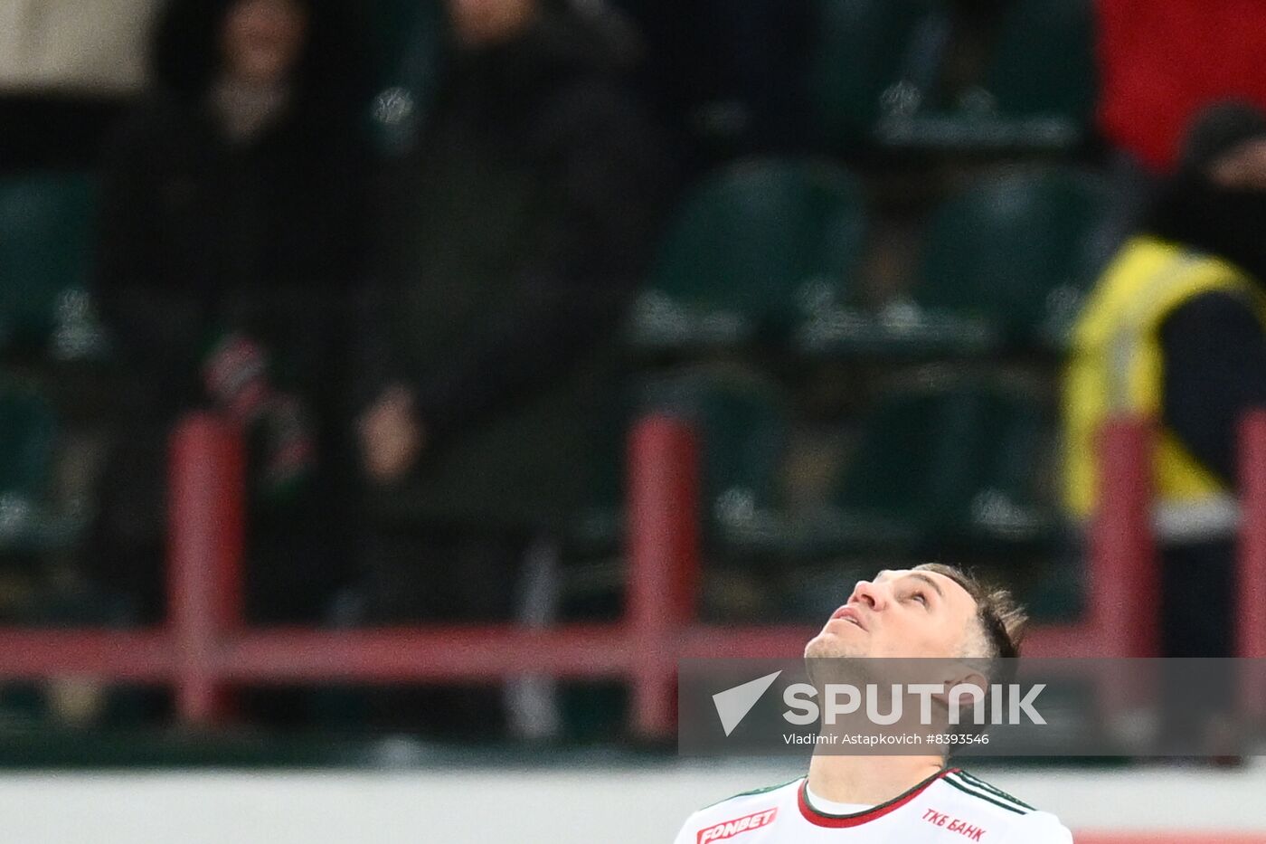 Russia Soccer Premier-League Lokomotiv - Krasnodar