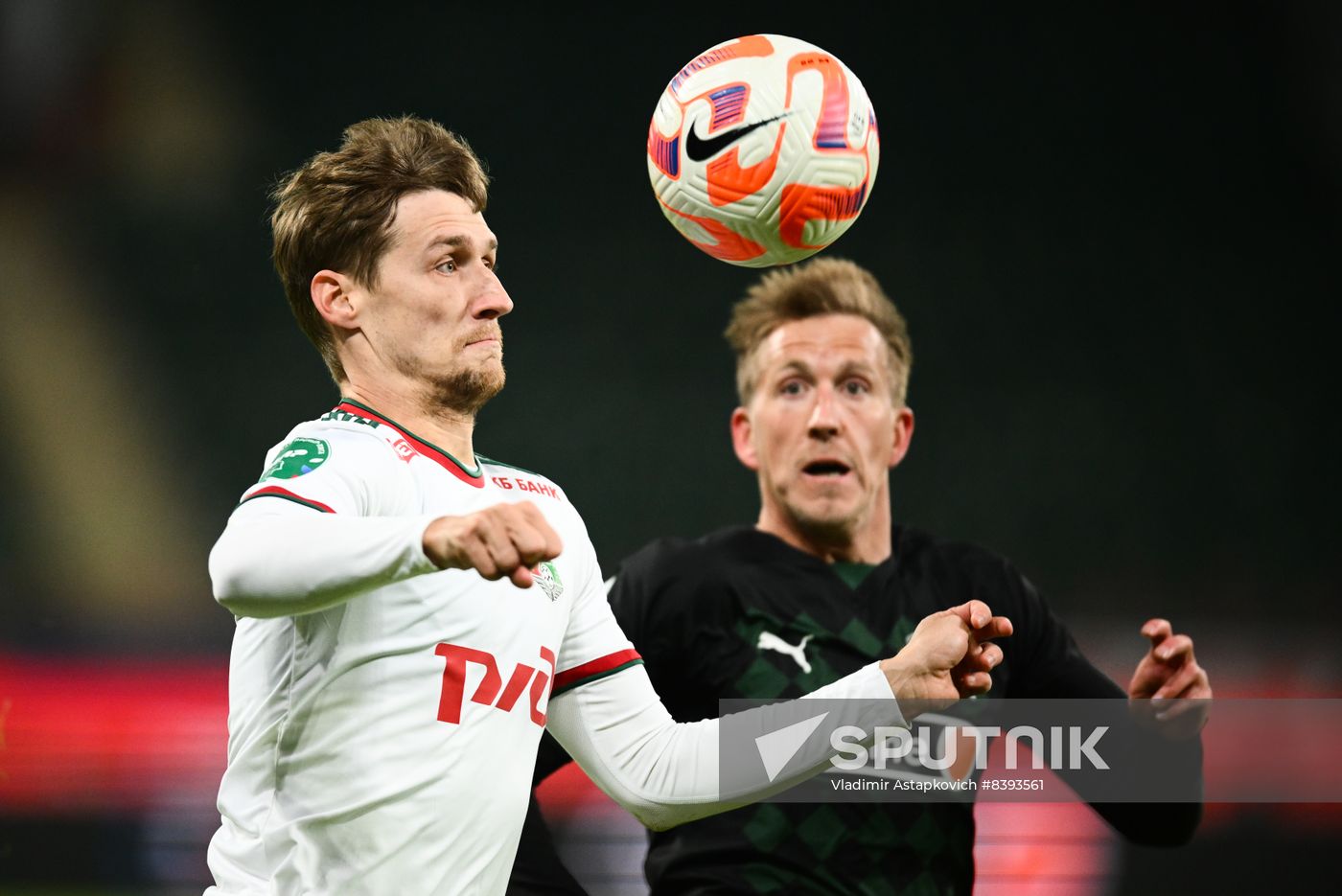 Russia Soccer Premier-League Lokomotiv - Krasnodar