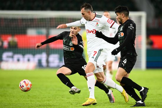 Russia Soccer Premier-League Lokomotiv - Krasnodar