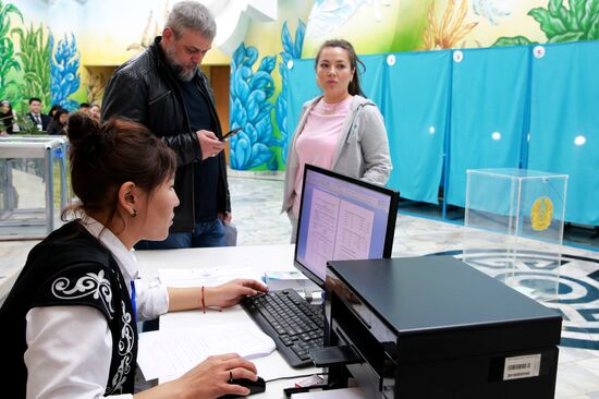 Kazakhstan Snap Legislative Elections