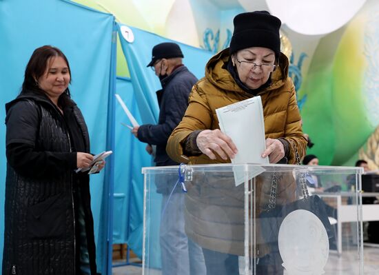 Kazakhstan Snap Legislative Elections