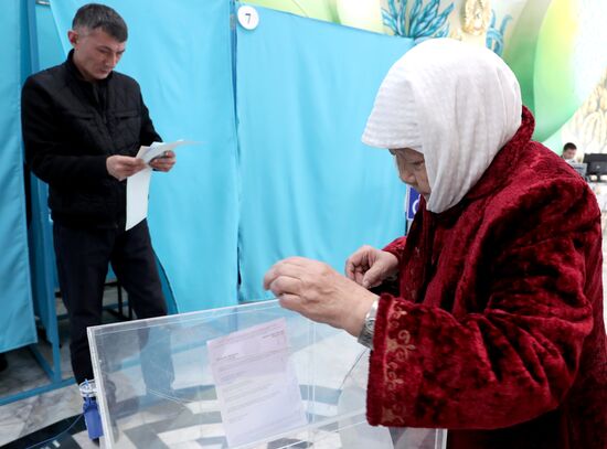 Kazakhstan Snap Legislative Elections