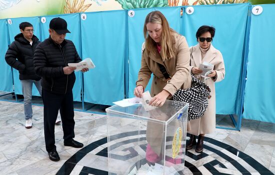 Kazakhstan Snap Legislative Elections
