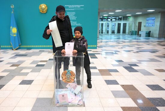 Kazakhstan Snap Legislative Elections
