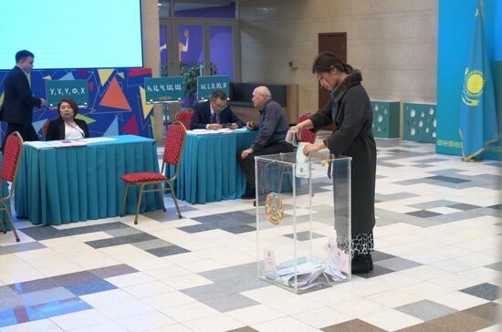 Kazakhstan Snap Legislative Elections