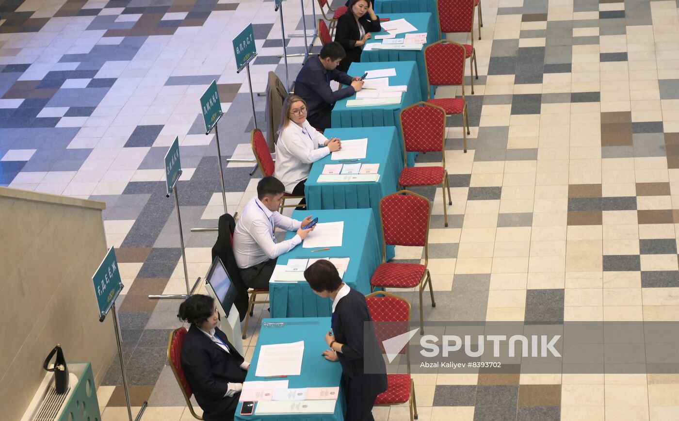 Kazakhstan Snap Legislative Elections