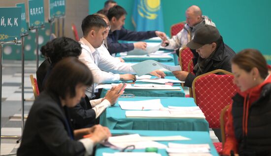 Kazakhstan Snap Legislative Elections