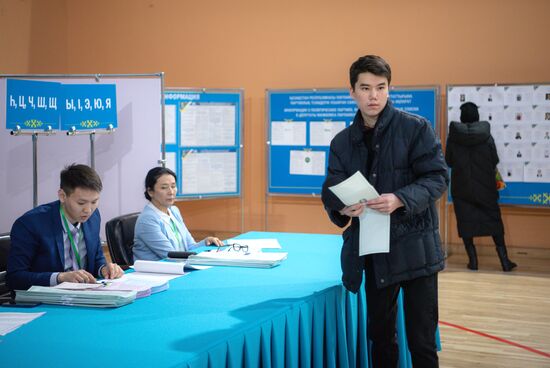 Kazakhstan Snap Legislative Elections