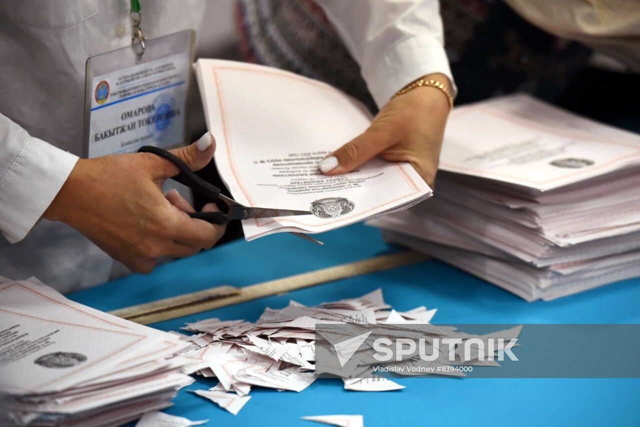 Kazakhstan Snap Legislative Elections