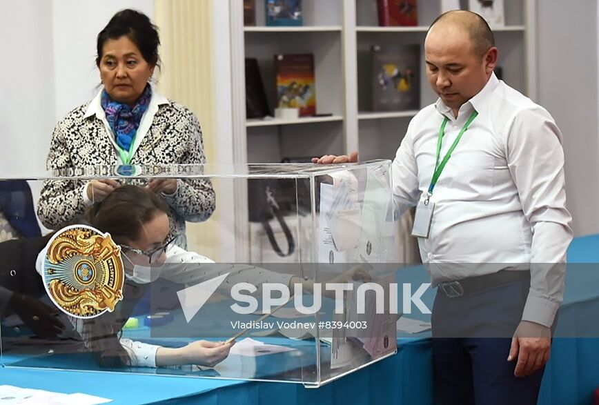 Kazakhstan Snap Legislative Elections