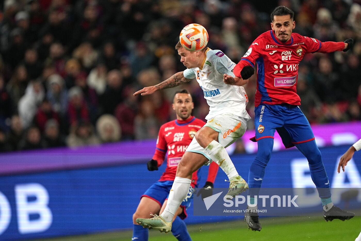 Russia Soccer Premier-League CSKA- Zenit