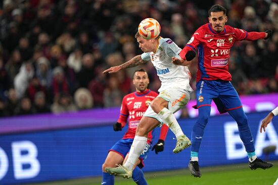 Russia Soccer Premier-League CSKA- Zenit