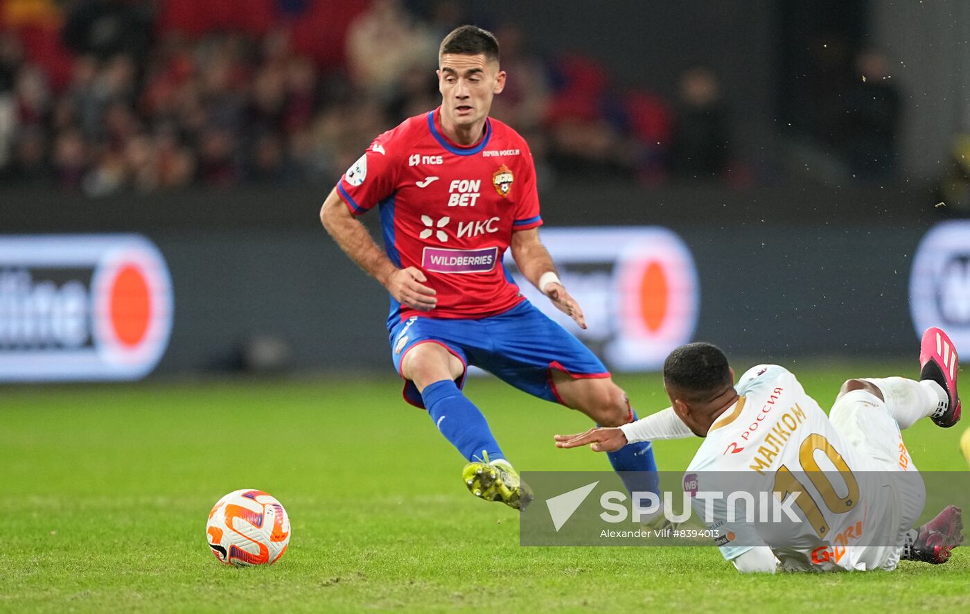 Russia Soccer Premier-League CSKA- Zenit