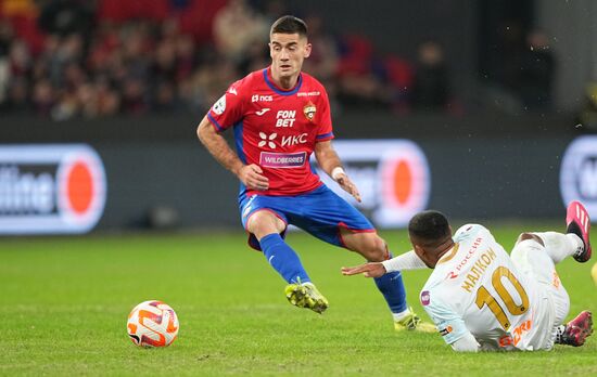 Russia Soccer Premier-League CSKA- Zenit