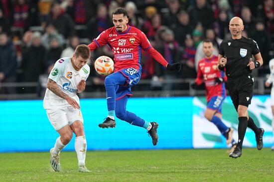 Russia Soccer Premier-League CSKA- Zenit