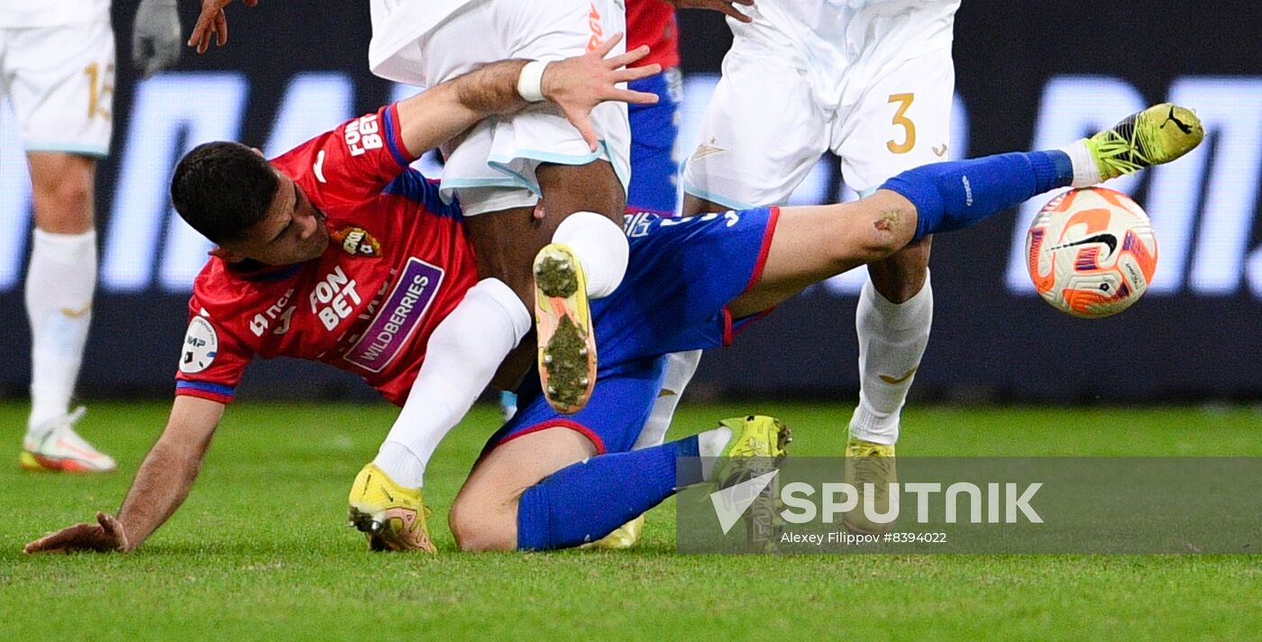 Russia Soccer Premier-League CSKA- Zenit