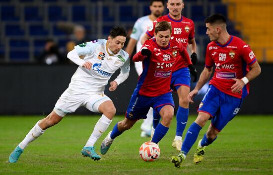 Russia Soccer Premier-League CSKA- Zenit