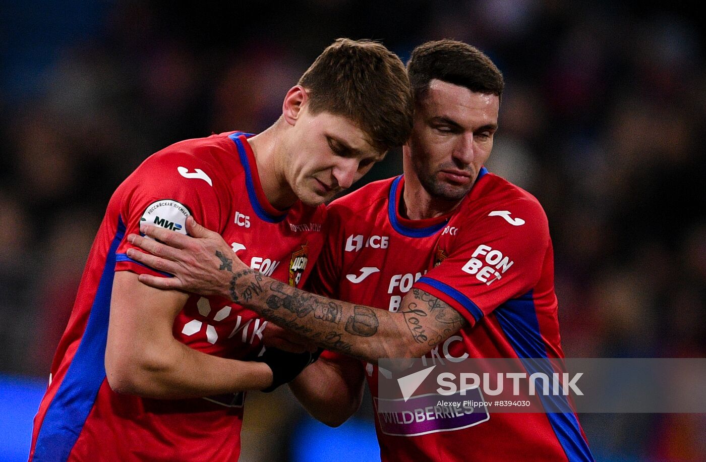 Russia Soccer Premier-League CSKA- Zenit