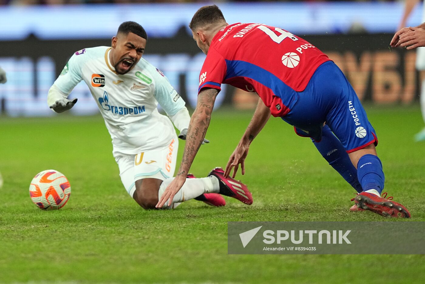 Russia Soccer Premier-League CSKA- Zenit
