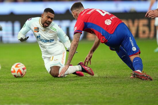 Russia Soccer Premier-League CSKA- Zenit