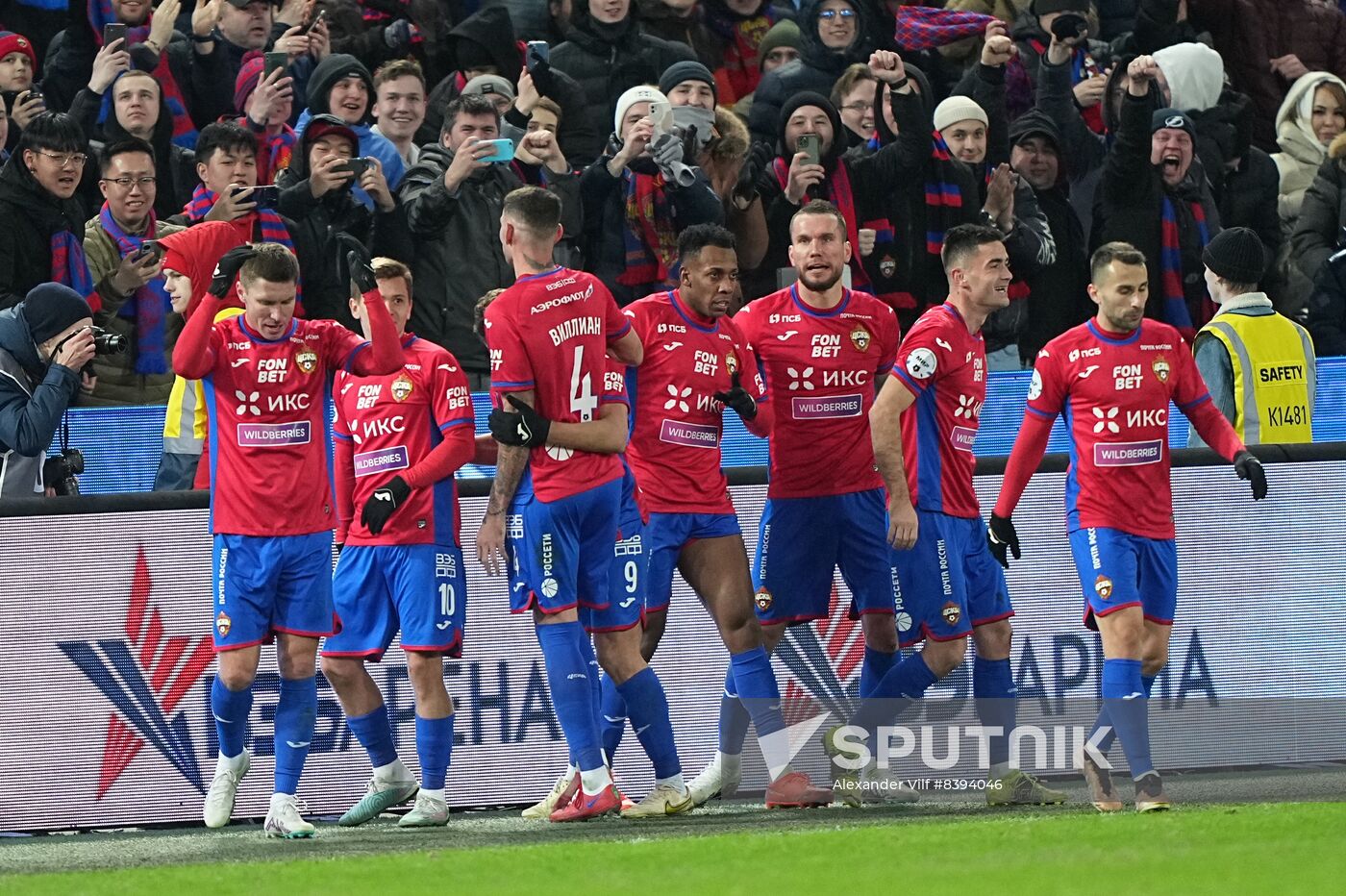 Russia Soccer Premier-League CSKA- Zenit