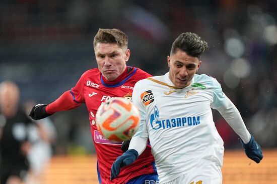 Russia Soccer Premier-League CSKA- Zenit