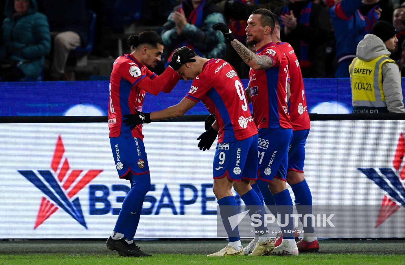 Russia Soccer Premier-League CSKA- Zenit