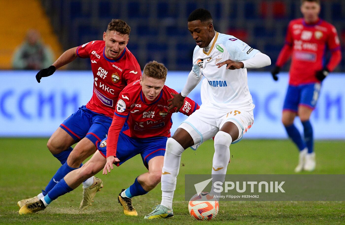 Russia Soccer Premier-League CSKA- Zenit