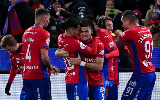 Russia Soccer Premier-League CSKA- Zenit