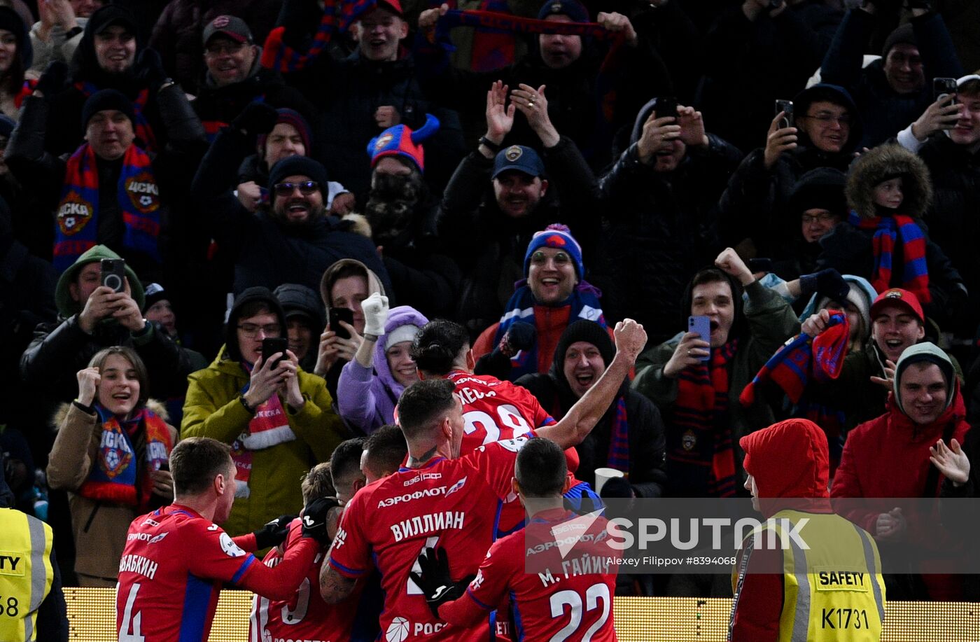 Russia Soccer Premier-League CSKA- Zenit